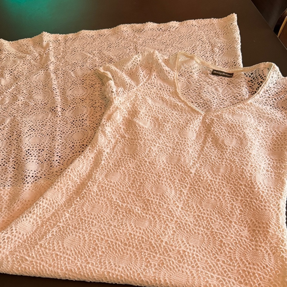 Tommy Bahama Cream Lace Dress